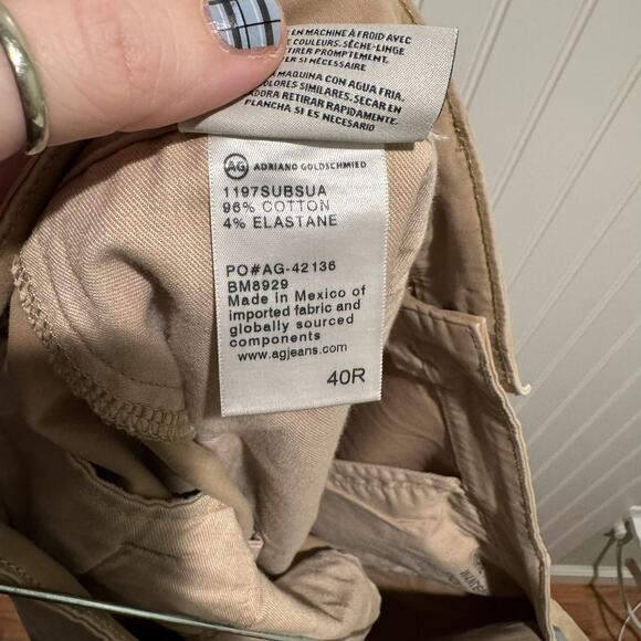 Adriano Goldschmied AG The Wanderer Slim Trouser Shorts Mens 40 - Picture 5 of 6